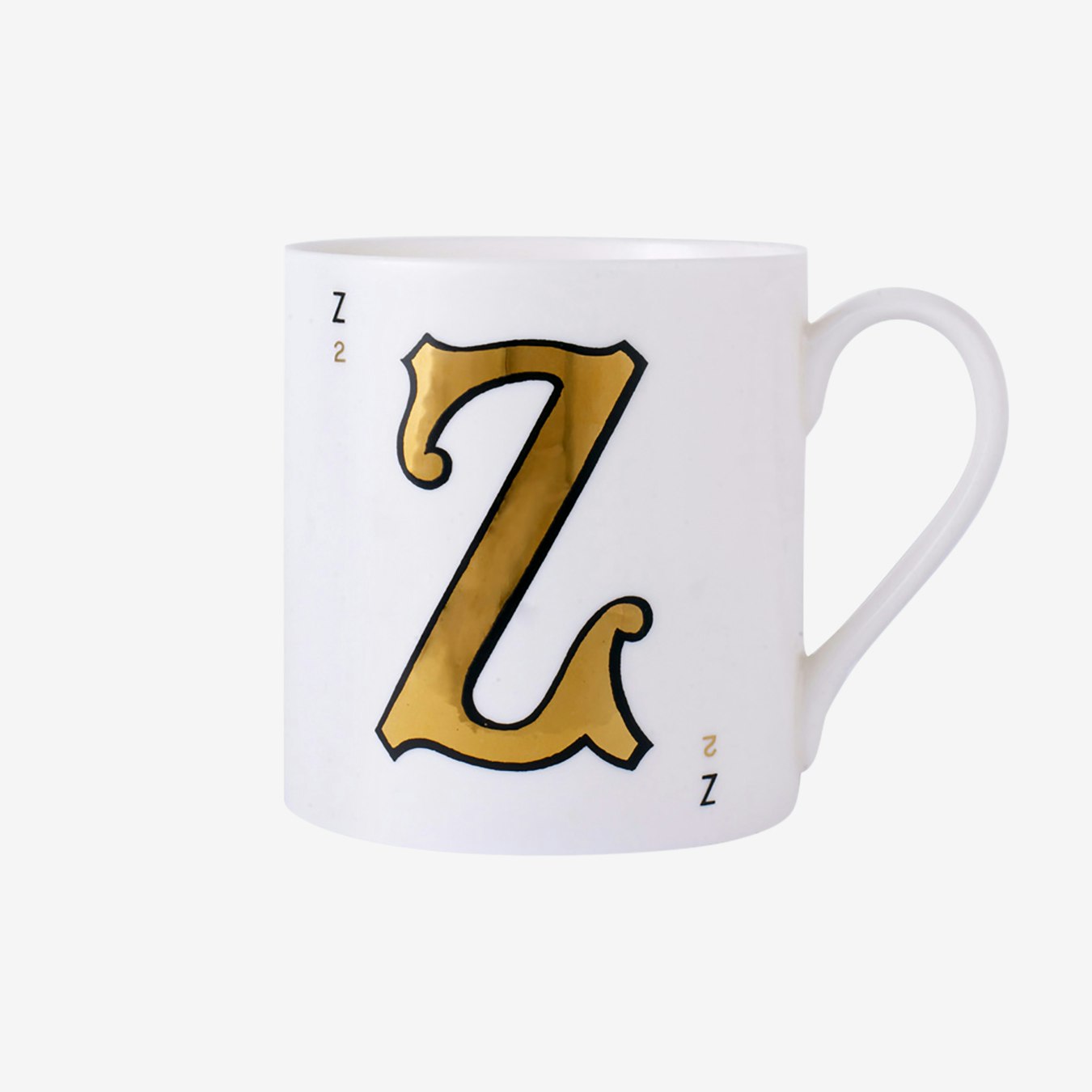 Z - Monogram Mug by Vintage Playing Cards