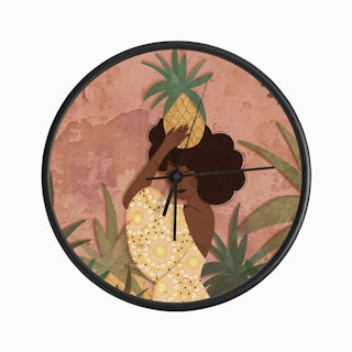 Pineapple Harvest Clock