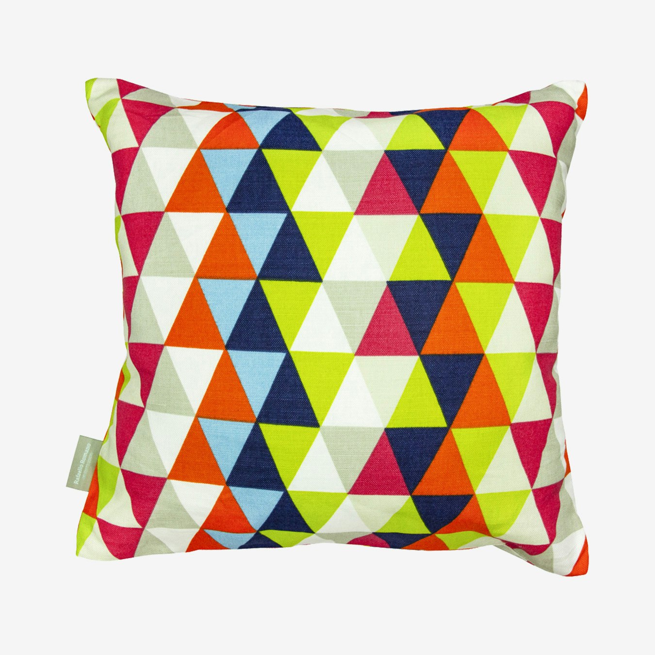 Color Expression Cushion Cover - Multi Color - 100% Linen