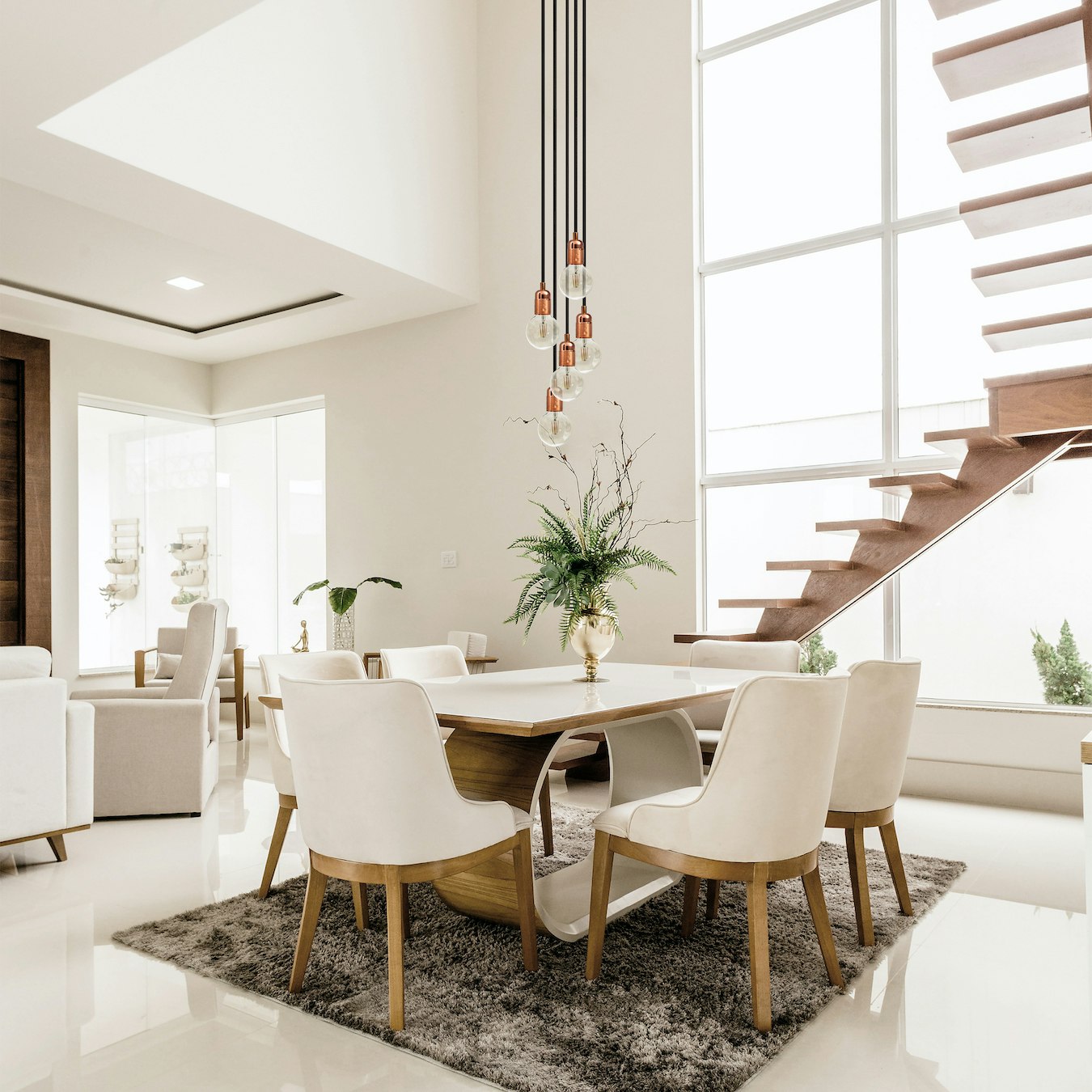 Baya P.5L Pendant Light - Copper / Black
