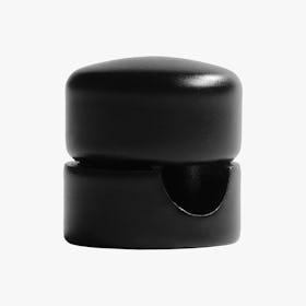 Light Ceiling / Wall Mounting Hooks - Black