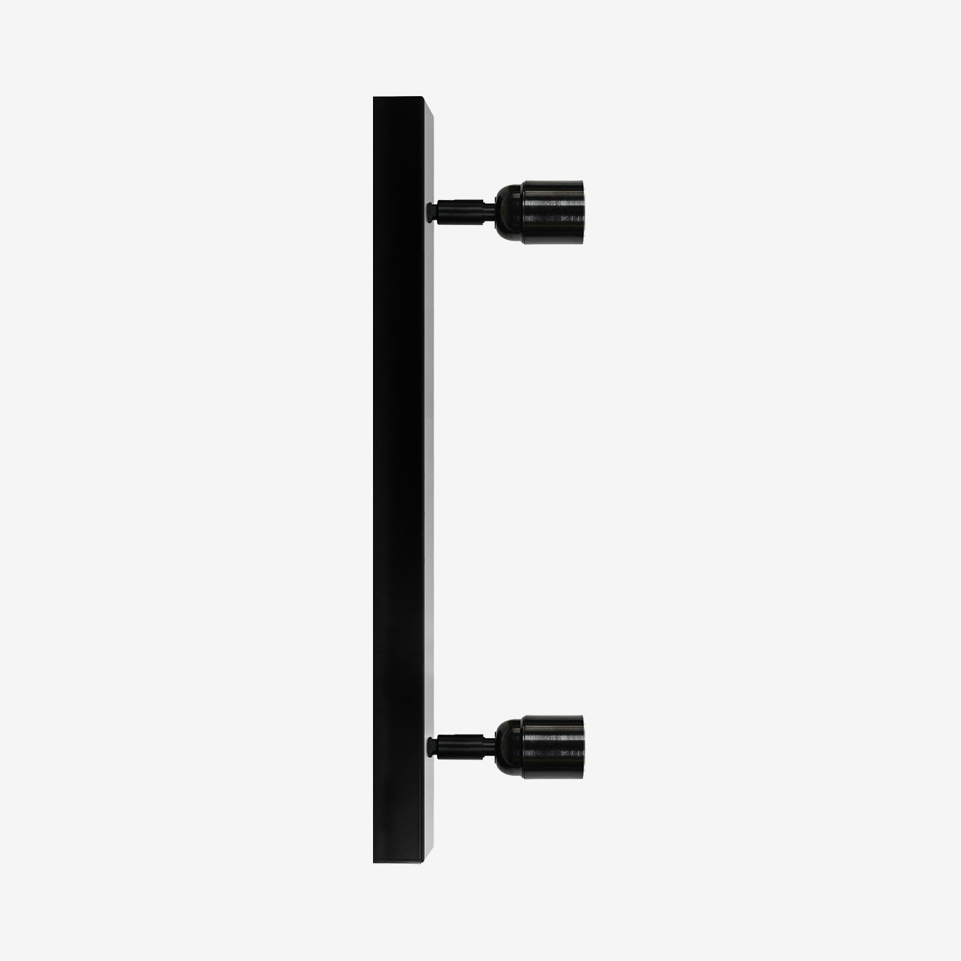 Tayo Flexible Track Wall Lamp - 2L - Black