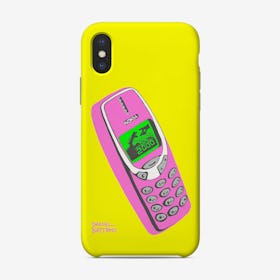 Retro 2000 Mobile Phone Pink Phone Case