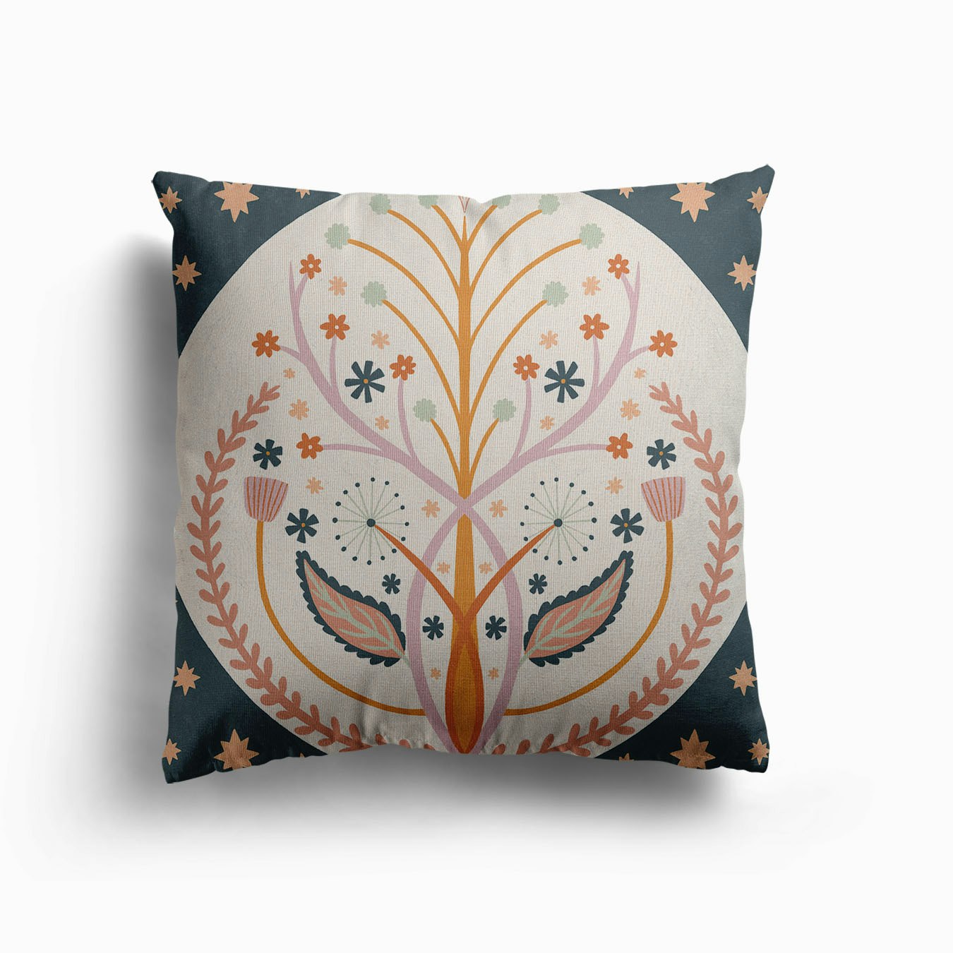 Blossoming Canvas Cuscino