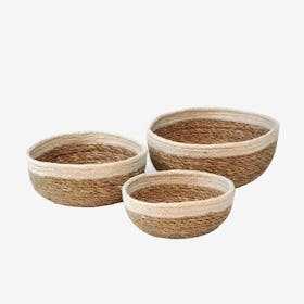 Savar Round Bowl - Set of 3