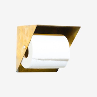 Toilet Paper Holder - Brass