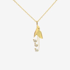 Lily of Valley Necklace - Gold