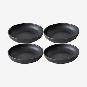 YOULHA Pasta Plate / Bowl - Matte Black - Set of 4