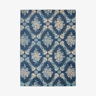 Tranquil Area Rug - Navy / Multicolor