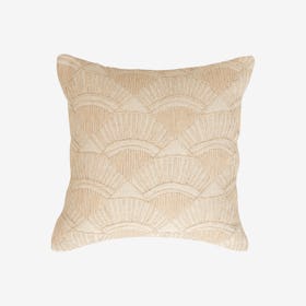 Myna Embroidered Throw Pillow Cover