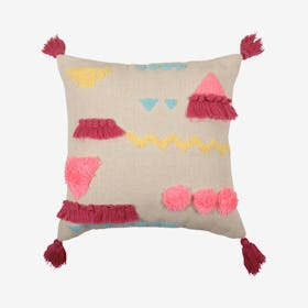 Rosa Abstract Cushion Cover - Pink