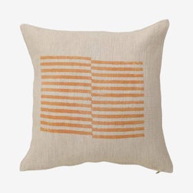 Celestial Stripe Pillow Cover - Gold