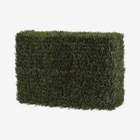 Indoor / Outdoor Artificial Decorative Cedar Hedge - Green