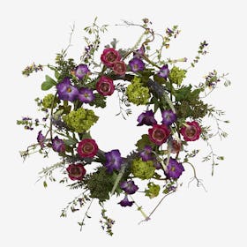 Veranda Garden Wreath - Assorted