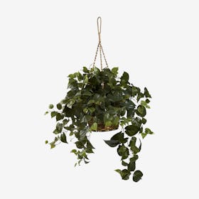 Philo Hanging Basket - Green