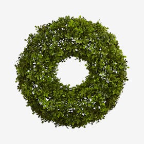 Boxwood Wreath - Green