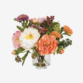 Peony Flower Arrangement - Assorted
