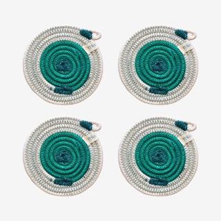 Coasters - Greenery - Set of 4