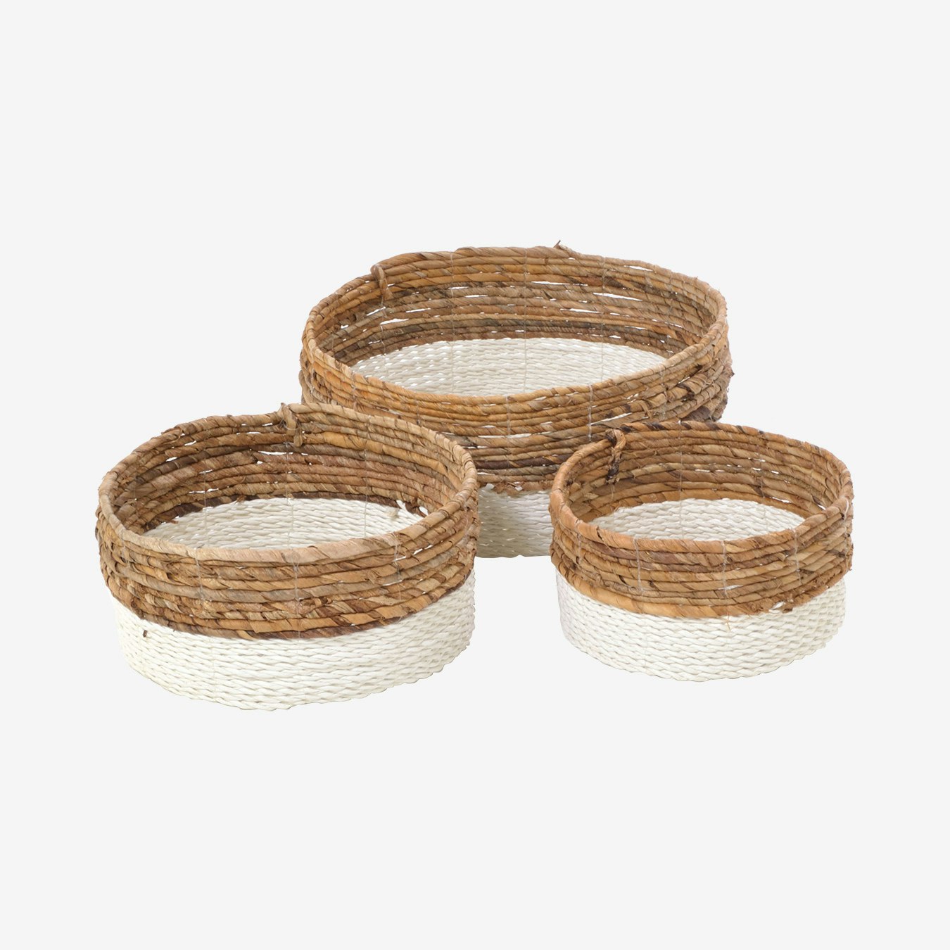 Woven Baskets - Set of 3 by Ancient Mariner