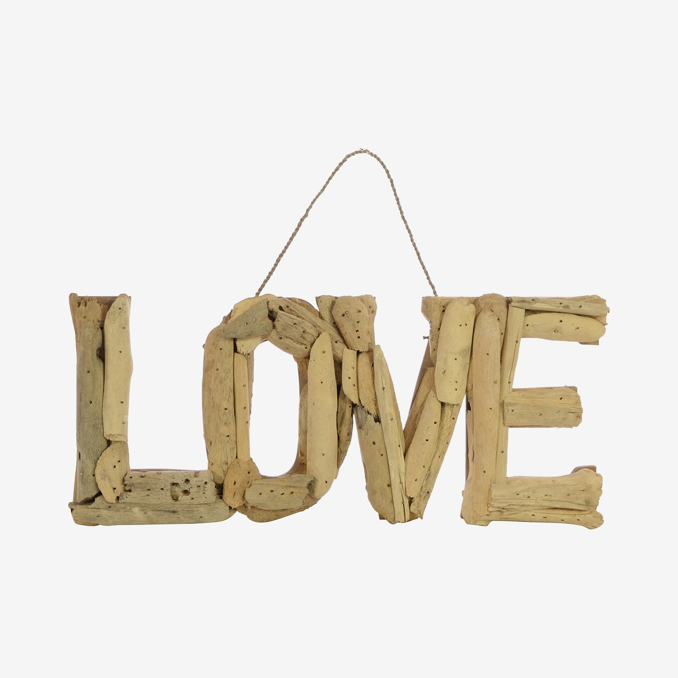 Love Plaque - Driftwood by Ancient Mariner