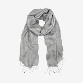 Khmer Scarf - Silver - Silk