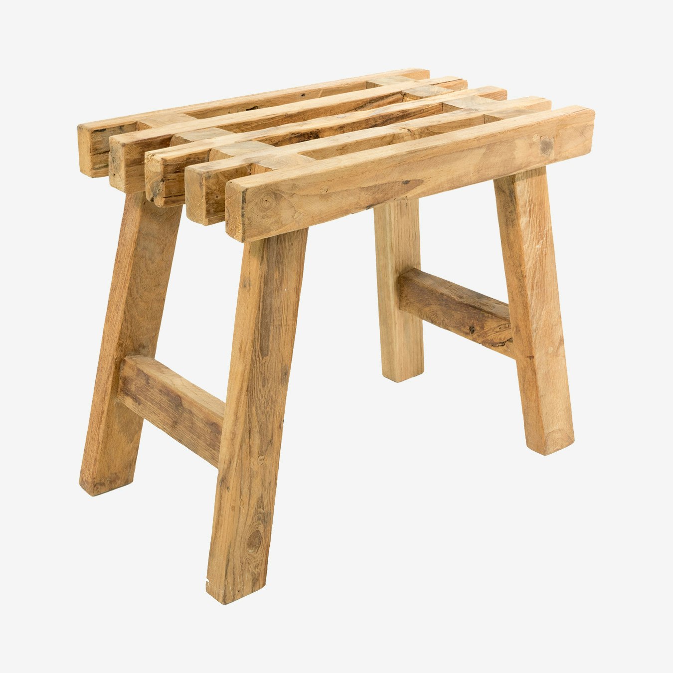 Lauco Stool - Teak by BB Home