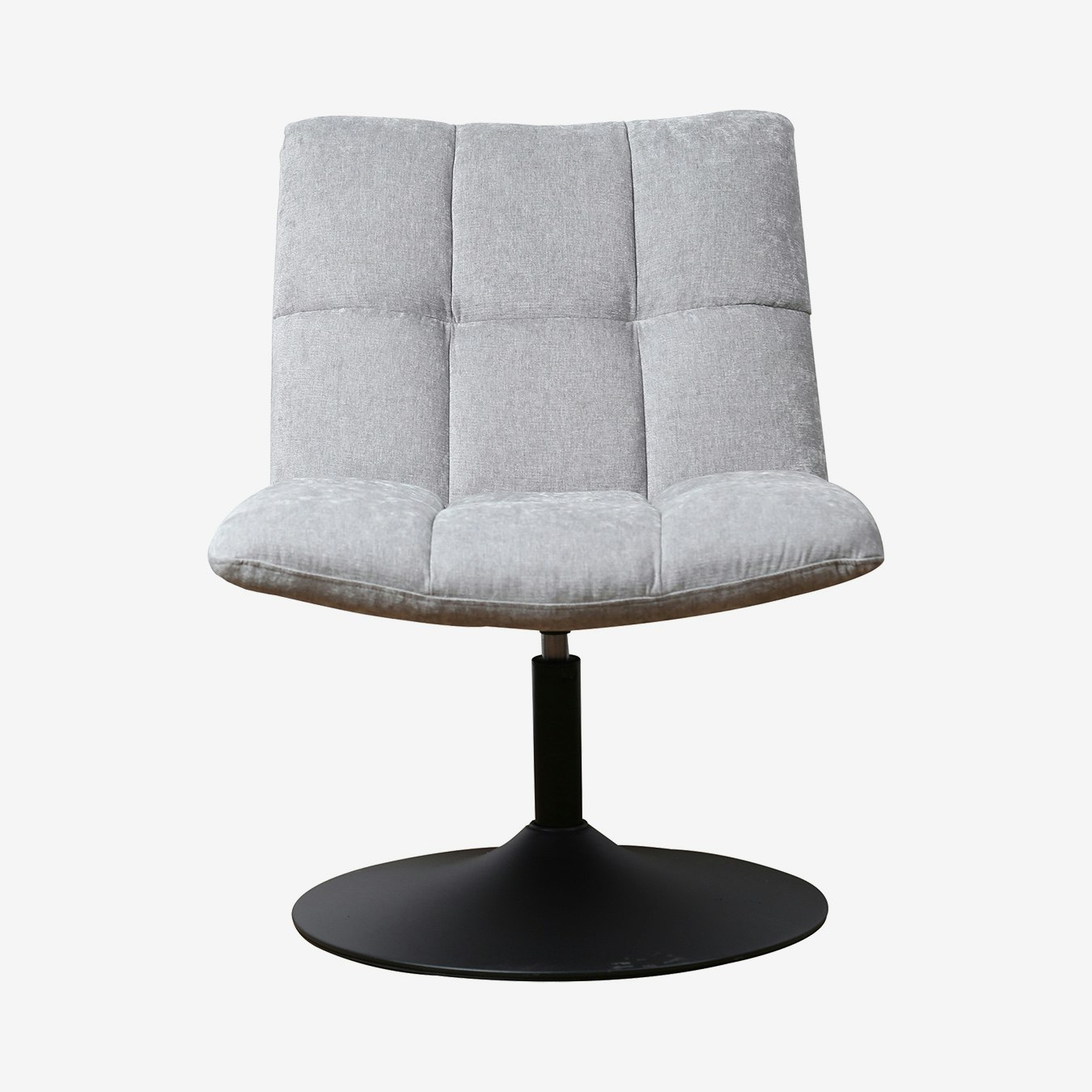 Mandas Swivel Chair - Grey / Black by BB Home