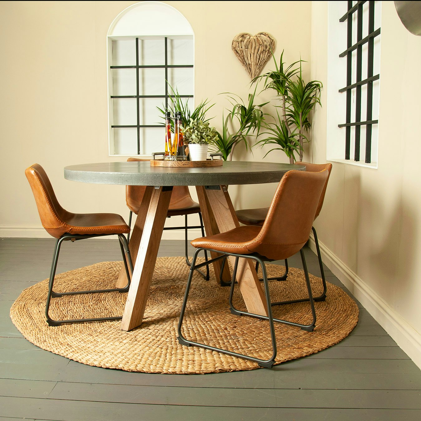 Ascea Round Dining Table by BB Home