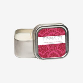 Tin Scented Candle - Spiced Pomegranate