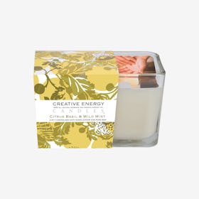 Scented Candle - Citrus Basil & Wild Mint