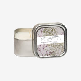 Tin Scented Candle - Rosemary & Lavender
