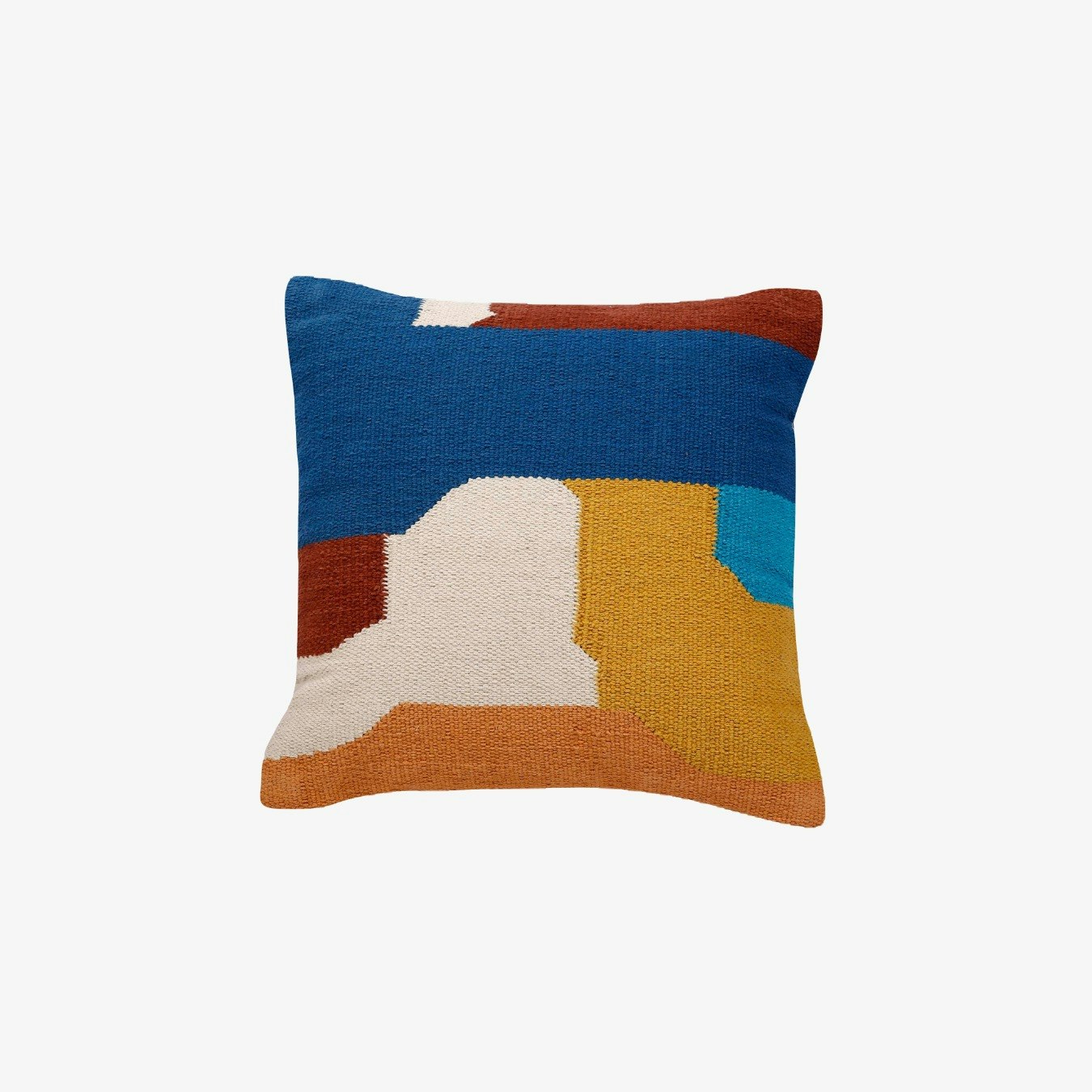 Ladakh Handcrafted Throw Pillow - Multicoloured by Casa Amarosa UK