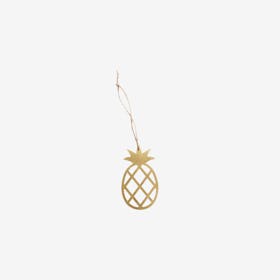 Pineapple Ornament - Brass