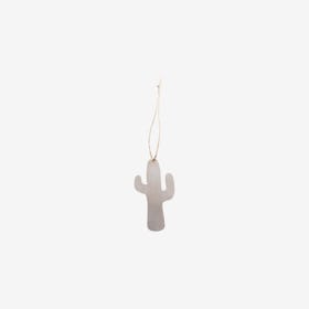 Cactus Ornament - Steel