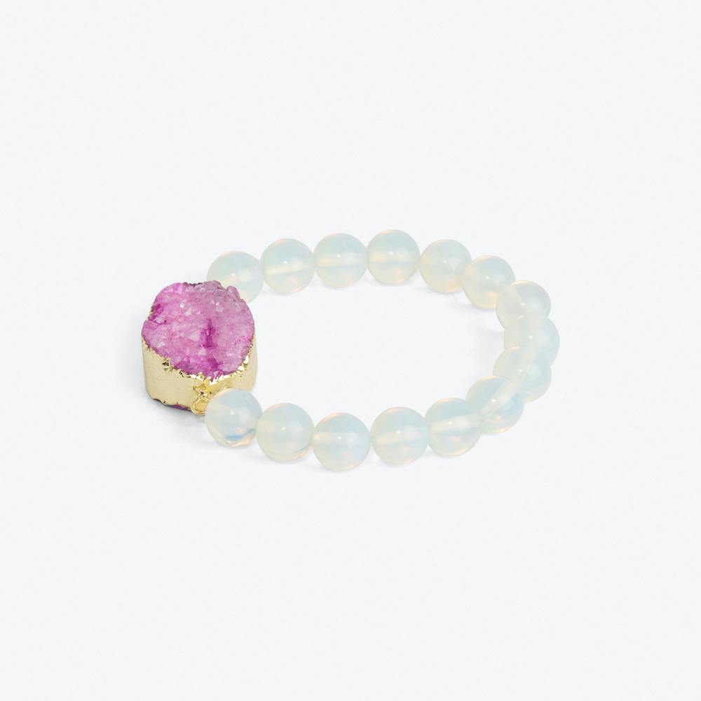 pink crystal bracelet meaning