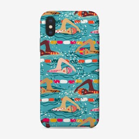 Swimming Ladies Phone Case