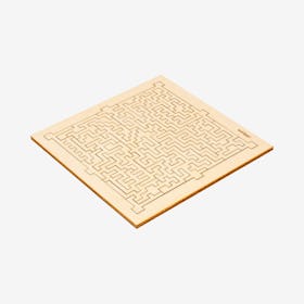 Boxy Medium Puzzle - Wood