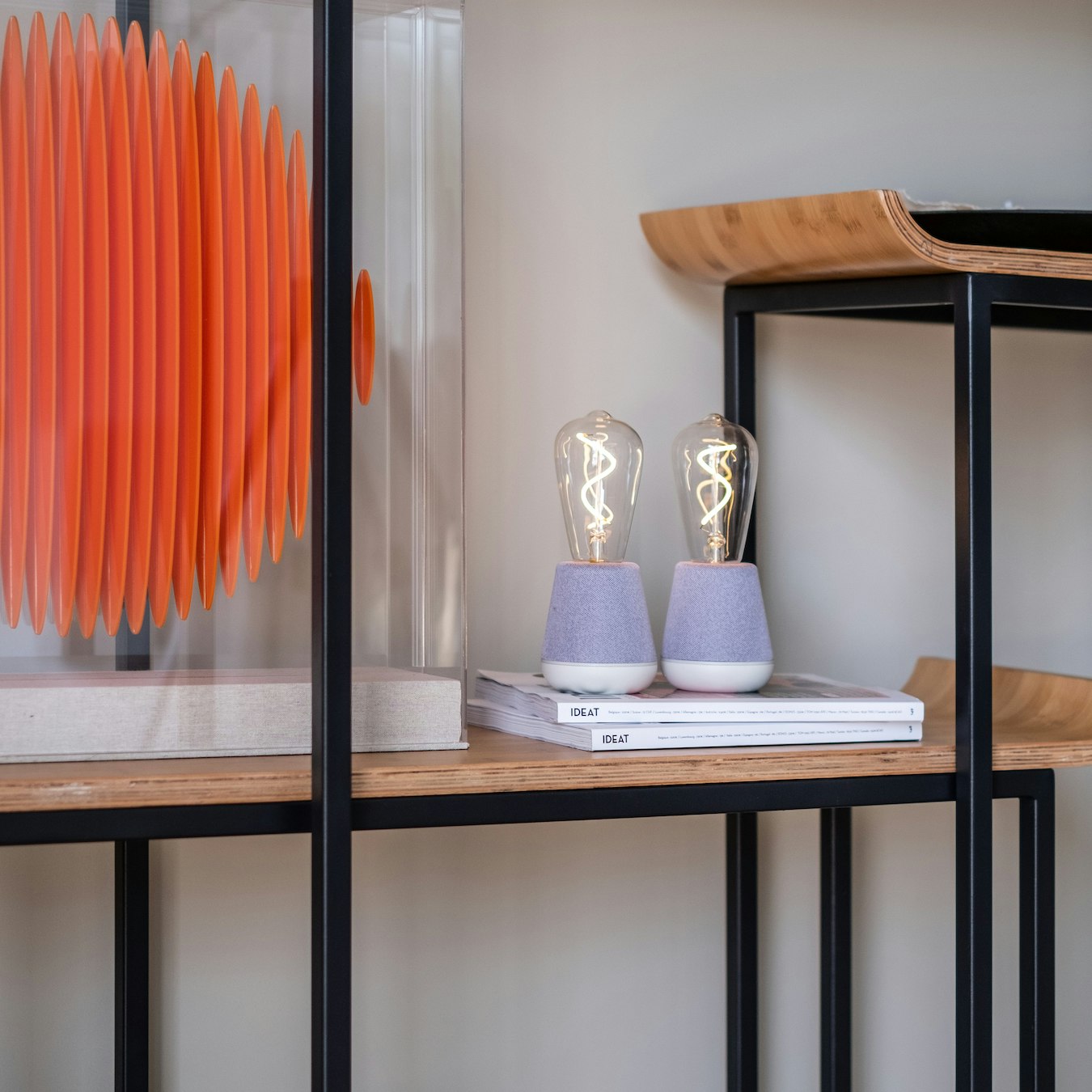 Humble One Cordless Table Light - Soft Lilac by Humble Lights