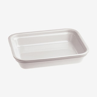 Rectangular Dish - White