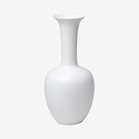 Morning Glory Vase - White