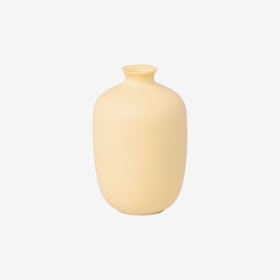 Mini Plum Vase - Butter Yellow