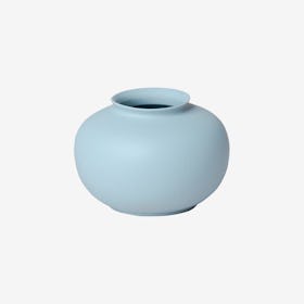 Mini Apple Vase - Denim Blue