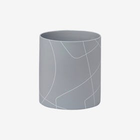 BB x MK Cylinder Vase - Ash