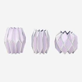Vase Wraps - Lavender - Set of 3