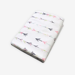 Painted Arrow Fitted Crib Sheet