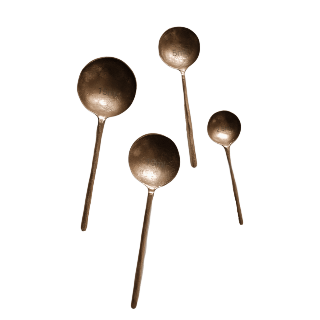 Forged Measuring Spoons - set of 4 by MW Home