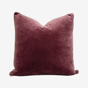 Unari Cushion - Pomegranate - Velvet