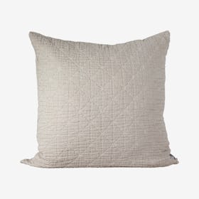 Lilla Mattelasse Cushion - Taupe