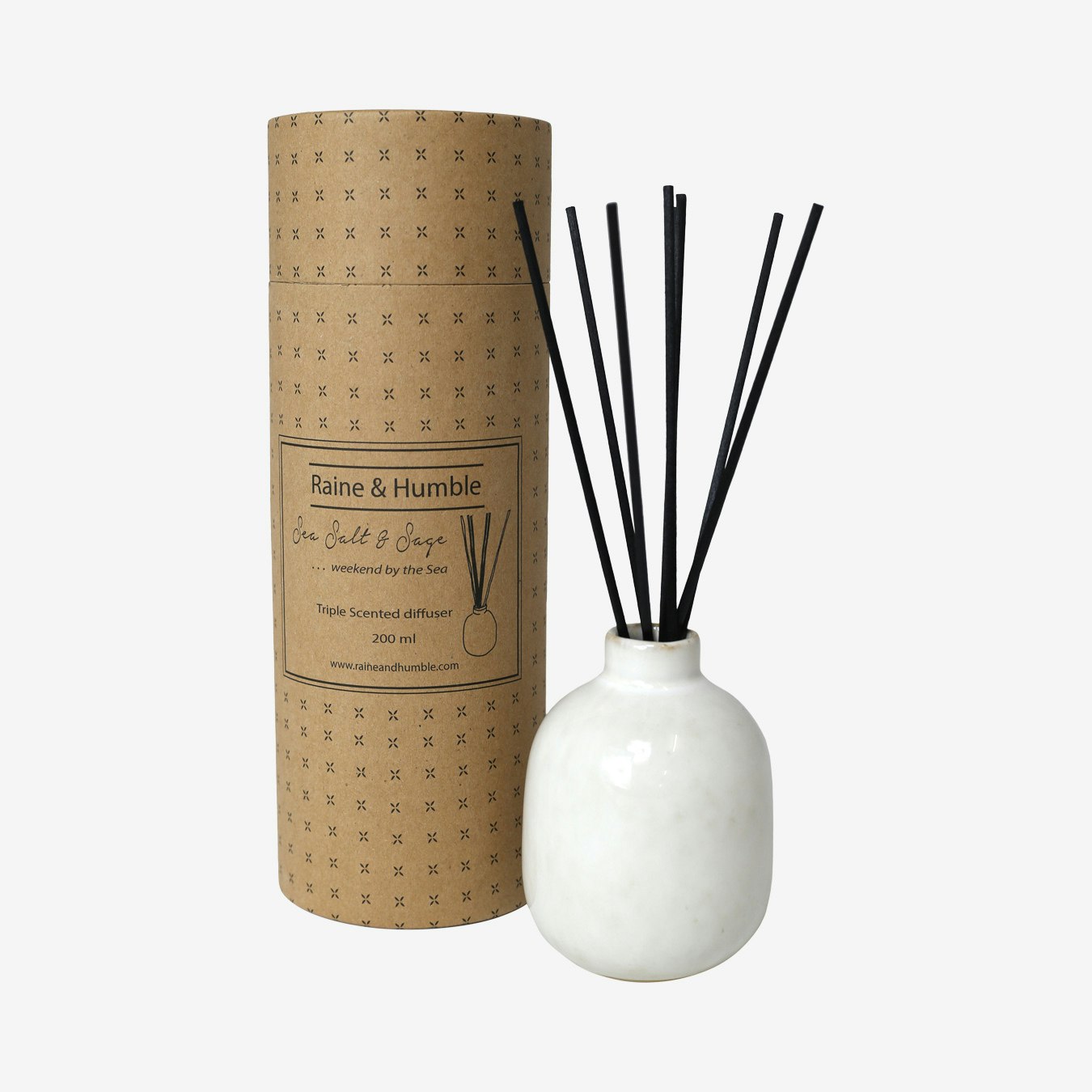 Scented Diffuser - Sea Salt & Sage by Raine & Humble