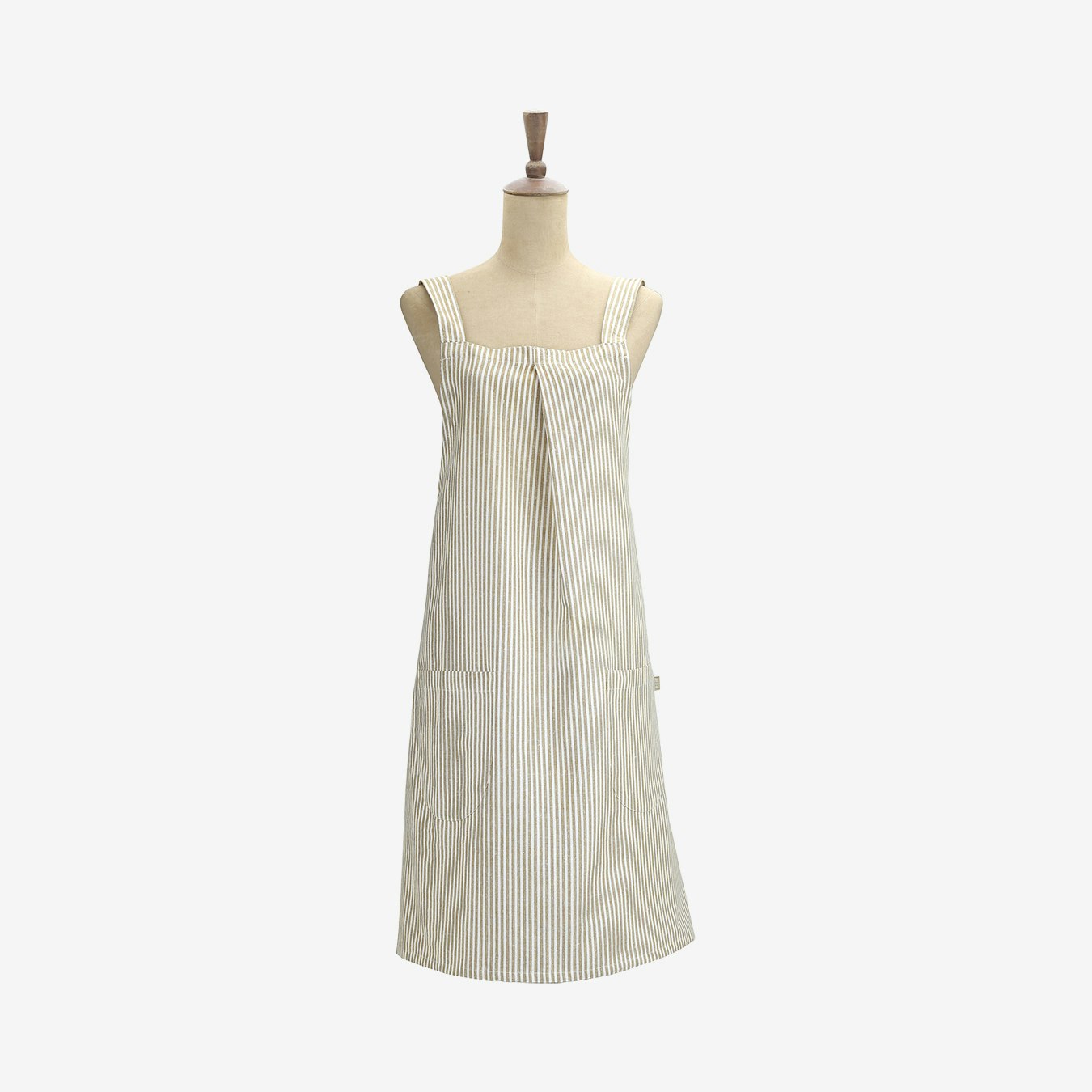 Abby Stripe Apron - Mustard by Raine & Humble